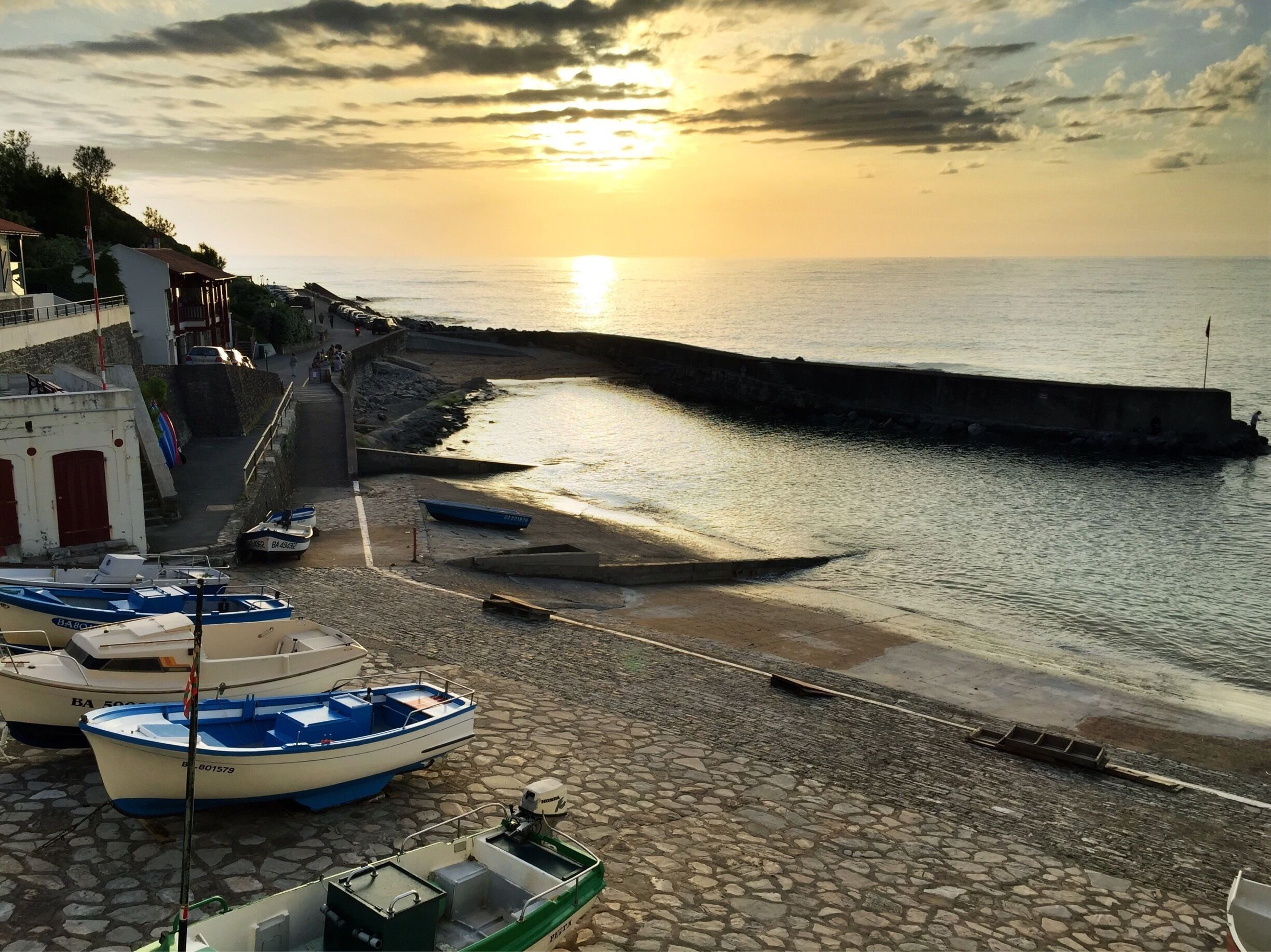 Sunset in Guethary #goldenhour #Waterlust