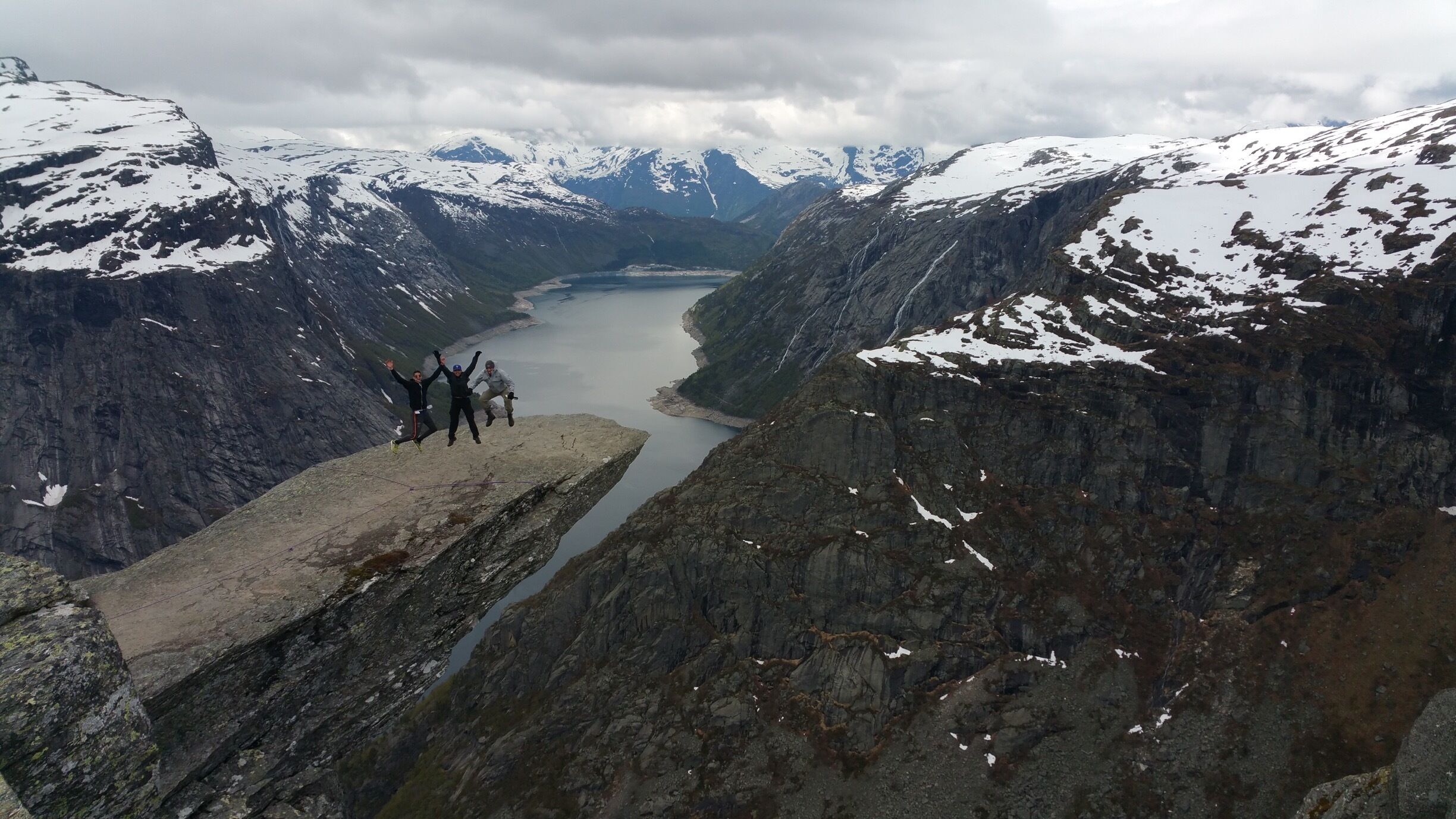 Trolltunga! Norwegian for troll’s tongue. This is a brutal 12 hour hike in snow shoes just outside of a beautiful village named Odda. Odda is about a 6 hour bus ride from Oslo. 