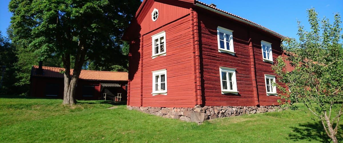 The Miller's Homestead at Mellankvarn in Kristinehamn, Sweden