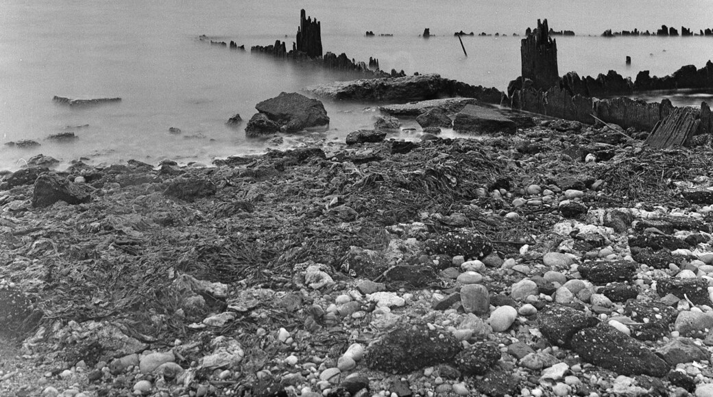 At the end of bergen ave. Free parking with views of the great south bay