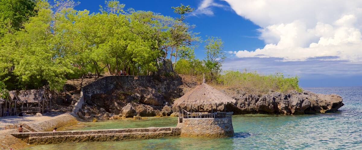 Île de Cebu montrant scènes tropicales et vues littorales