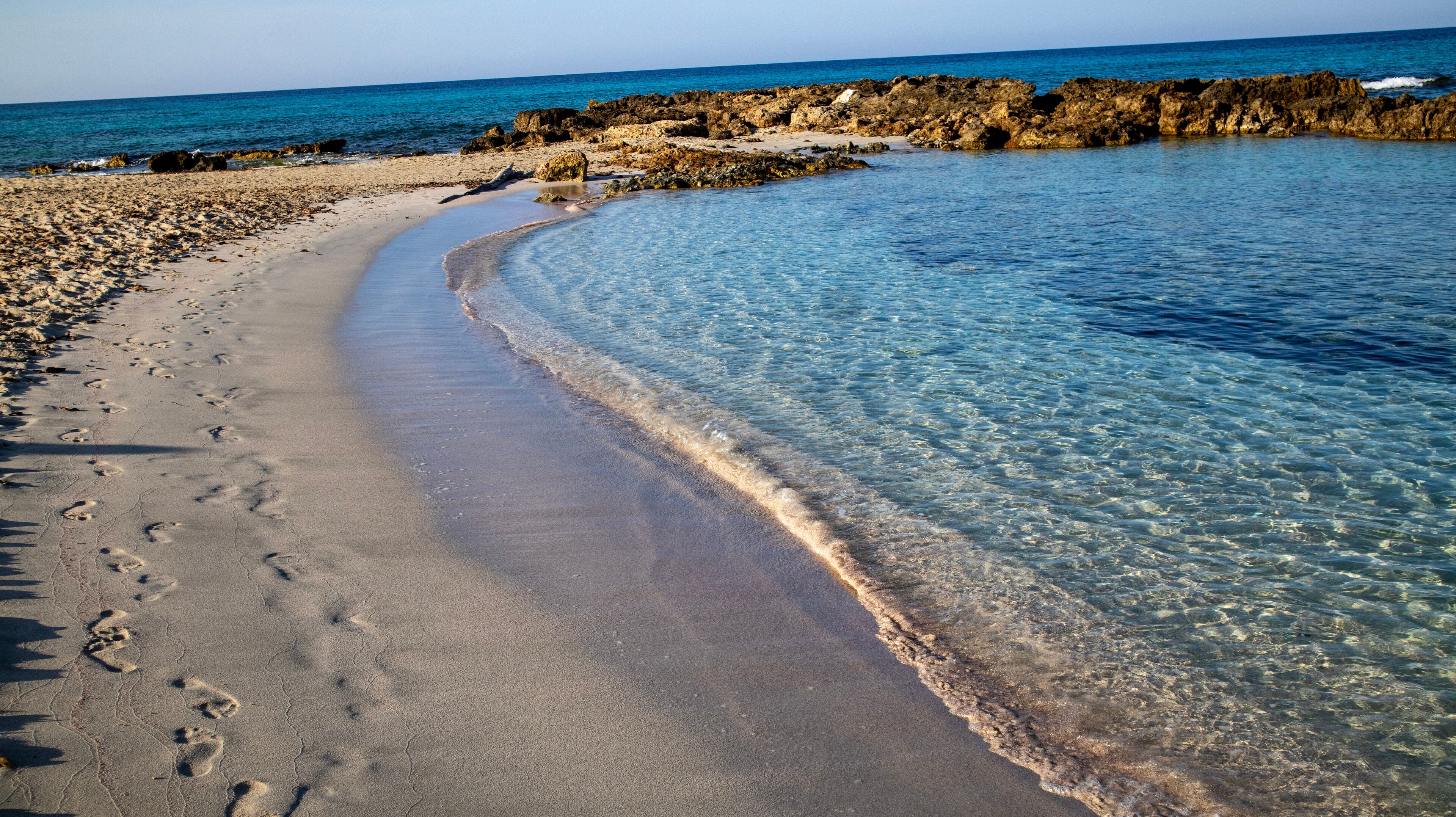 On the beach of Son Bou - Menorca - Spain