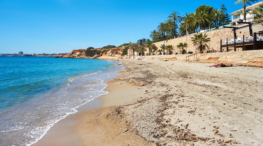 HYKP7T Beach of Punta Prima. Province of Alicante. Southern Spain