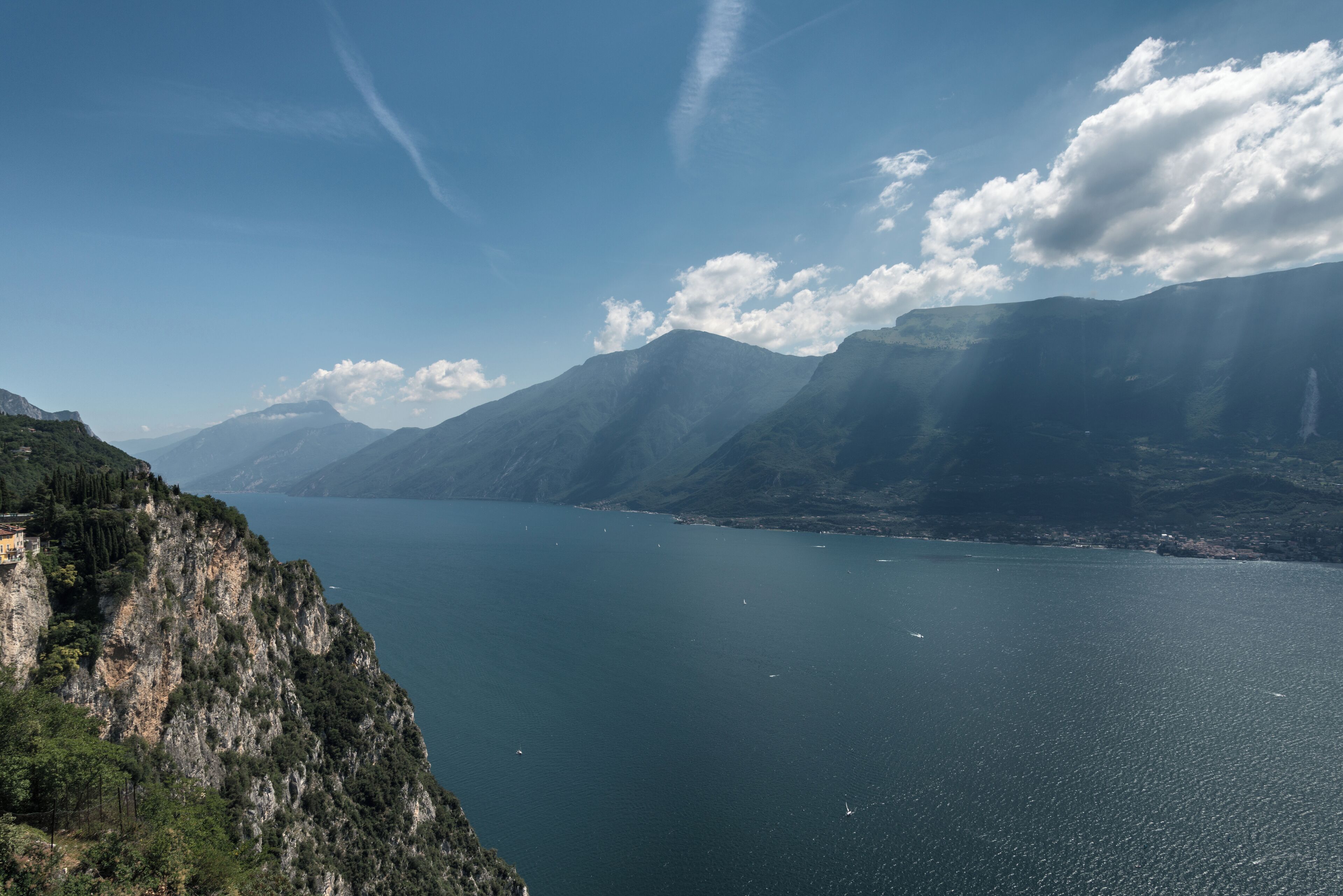 Lago di Garda - Terrazza del brivido, Tremosine, Brescia, Italia