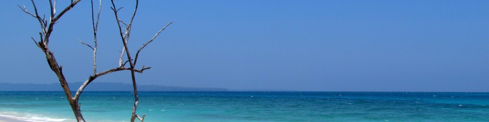 Crystal blue waters, the pristine beach is mostly deserted barring evening time.. #beach #havelock