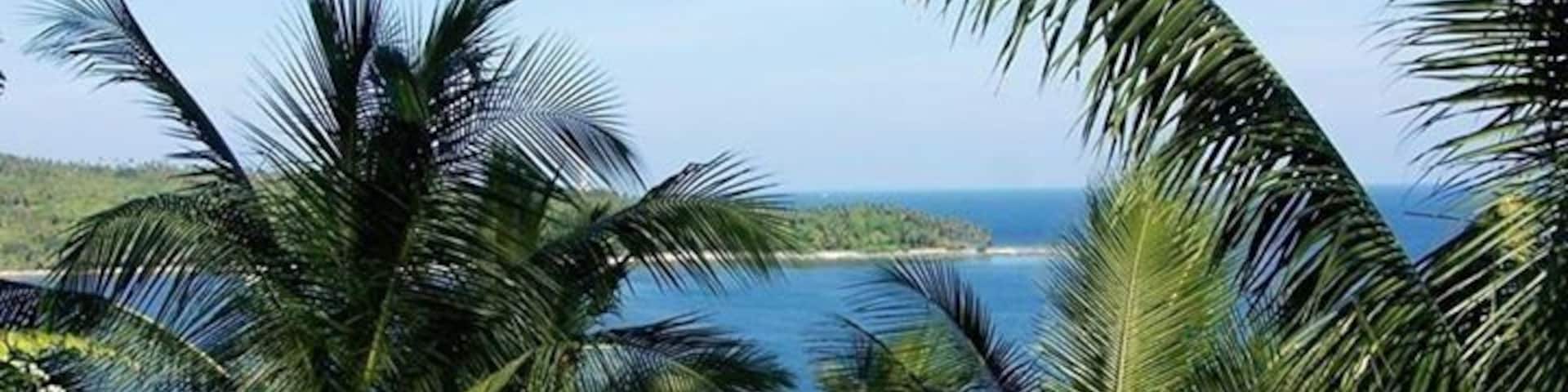 #beachbound as you travel towards the high point on Mt harriet, to your left, the amazingly beautiful bay of bengal