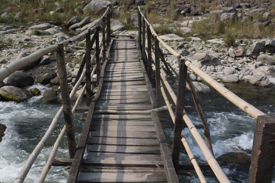 A bridge , Tenga , Arunachal Pradesh ,India