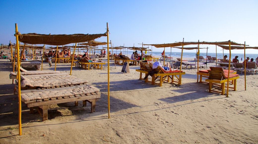 Goa featuring a sandy beach