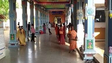 Sri Garbarakshambigai Amman temple is situated in Thirukarukavur (Thirukkarugavur), a small village in Thanjavur district, Tamil Nadu, South India. This is an ancient temple of God Shiva dedicated to Sri Mullaivananathar and Sri Garbarakshambigai Amman. Appar, Sundarar and Sambandhar, the three famous Nayanmaars have celebrated the glory of this temple in soul stirring verses.
The remarkable feature which distinguishes this temple from the other shrines is that, Goddess Sri Garbarakshambigai Amman here cures infertility related problems to women, blesses them to conceive and also helps them for safe and trouble free delivery.