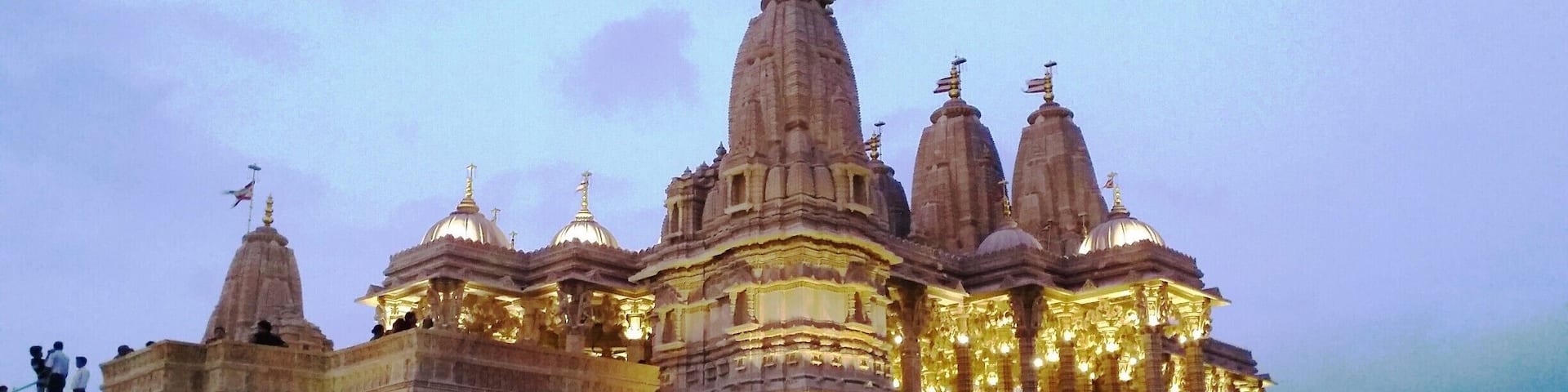 A Beautiful Temple constructed by the Followers of Hinduism in the outskirts of Kolkata on way to Diamond Harbour.