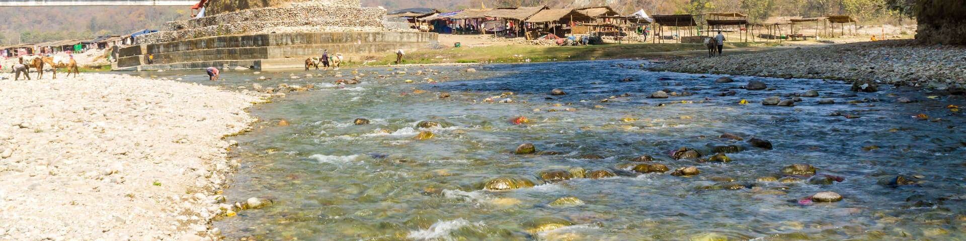 Garjiya Temple, a holy place and a shrine of Devi Parwati located near Ramnagar