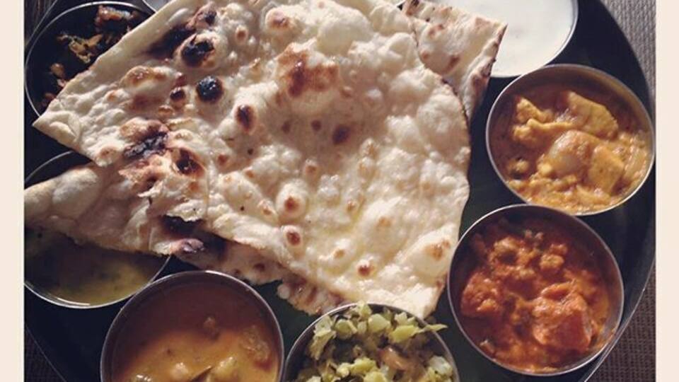 South Indian thali! Yummmm #travelstoke