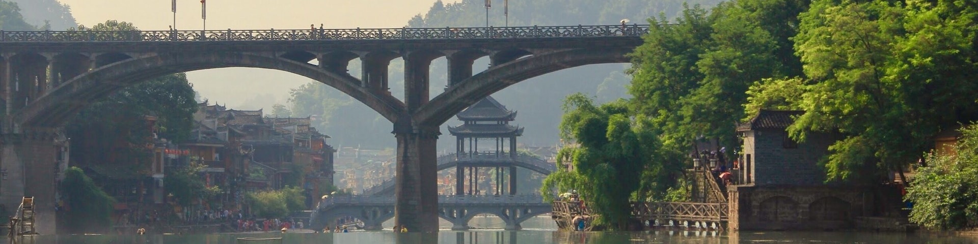 Beautiful ancient city Phoenix - #china #Asia #architecture #ancient #nationalpark #hiking #reflections #water #nature #landscape