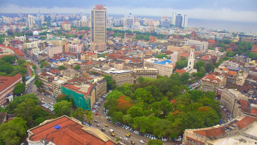 Mumbai featuring a city and landscape views