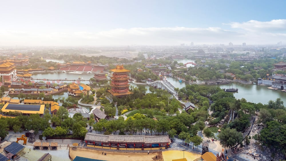 Panoramic View of Ancient City