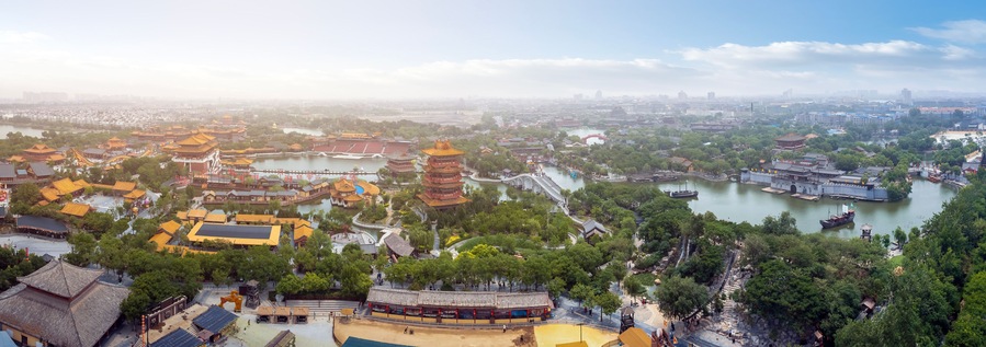 Panoramic View of Ancient City