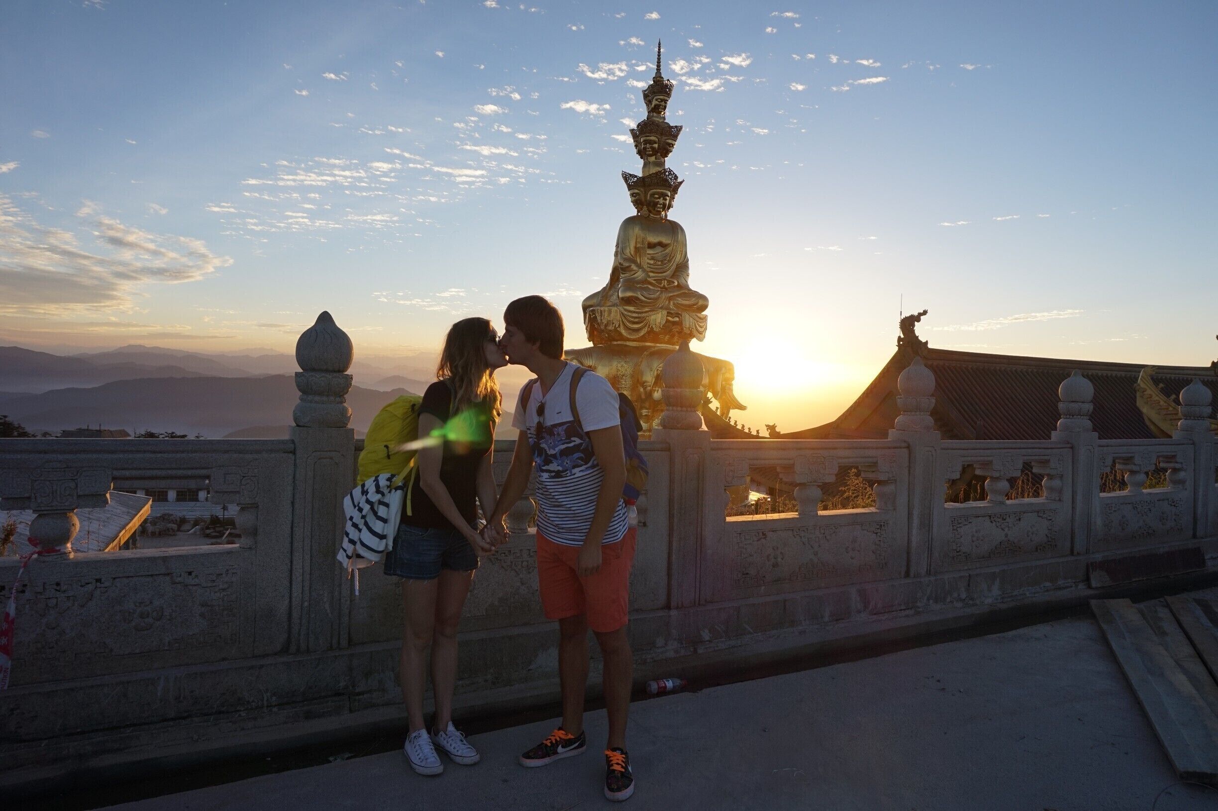 Fantastic place of the soul flight!