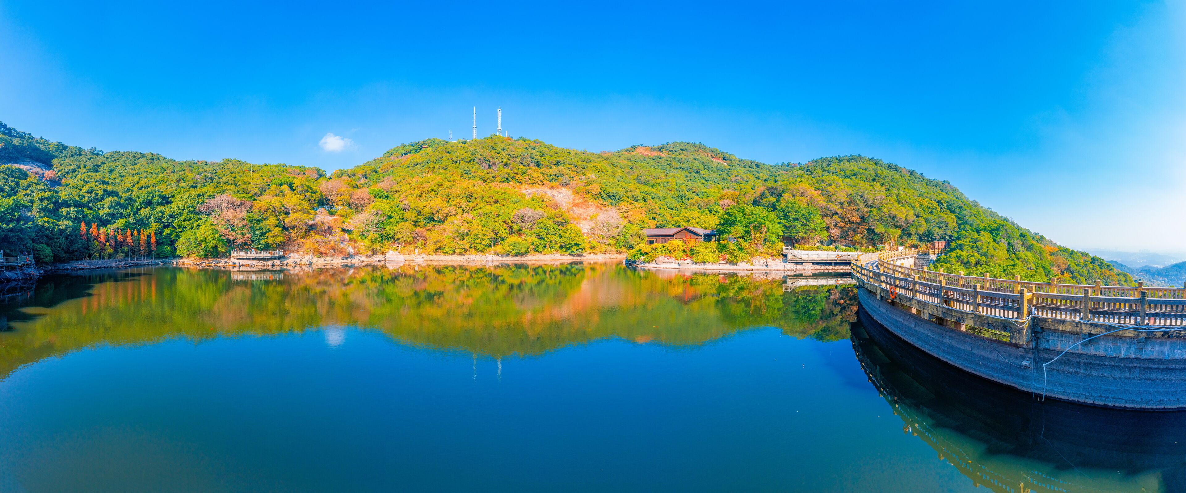 The scenery of Qingyuan Mountain, Quanzhou City, Fujian Province, China