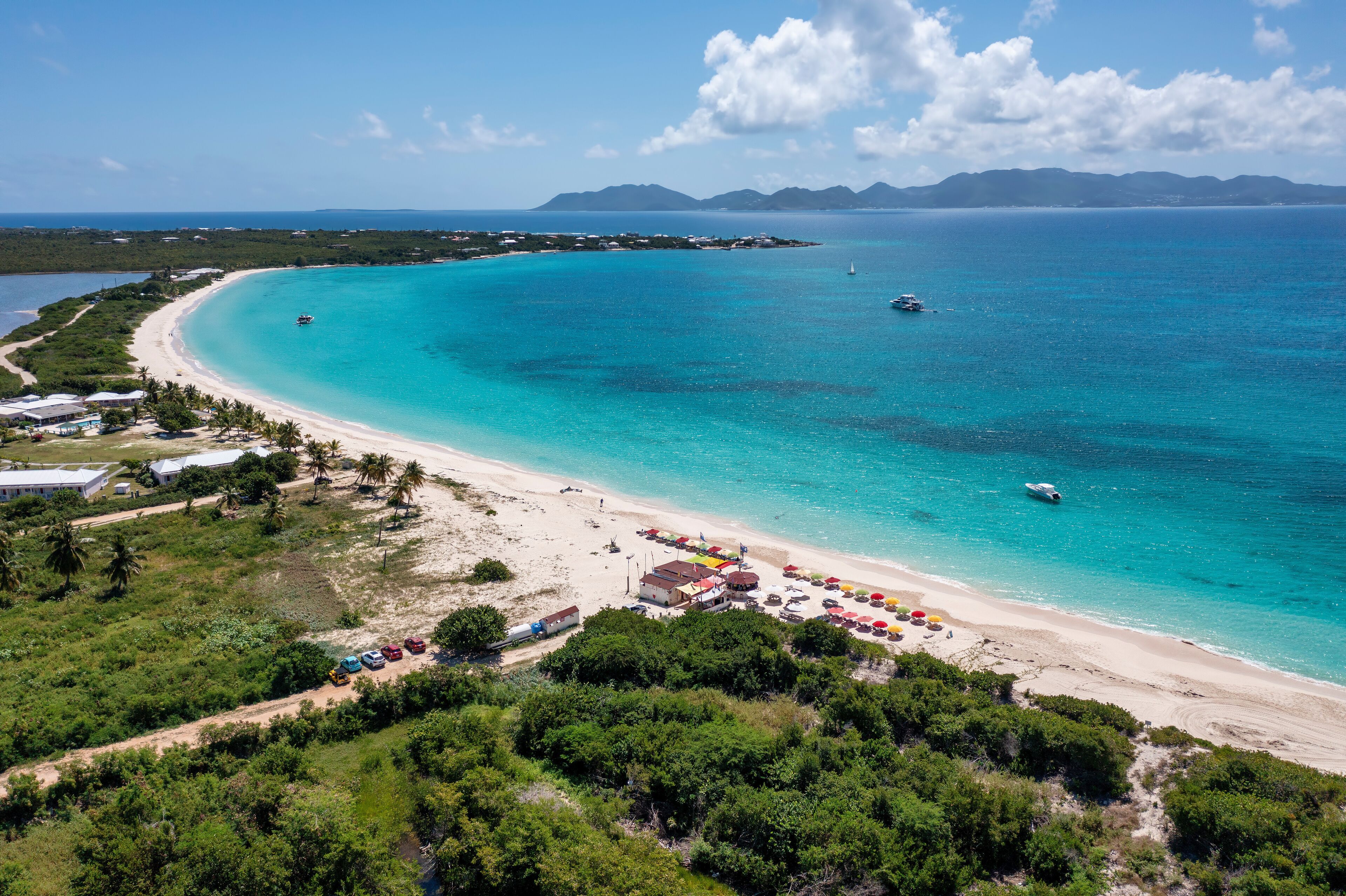 Rendezvous Bay Beach Umbrellas