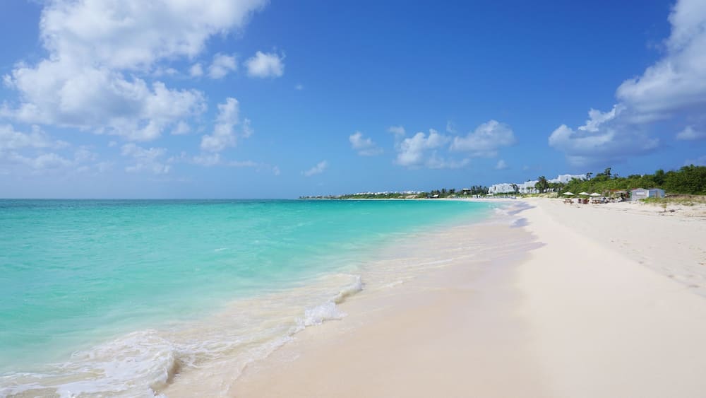 Beautiful Rendez-Vous Bay beach in Anguilla
