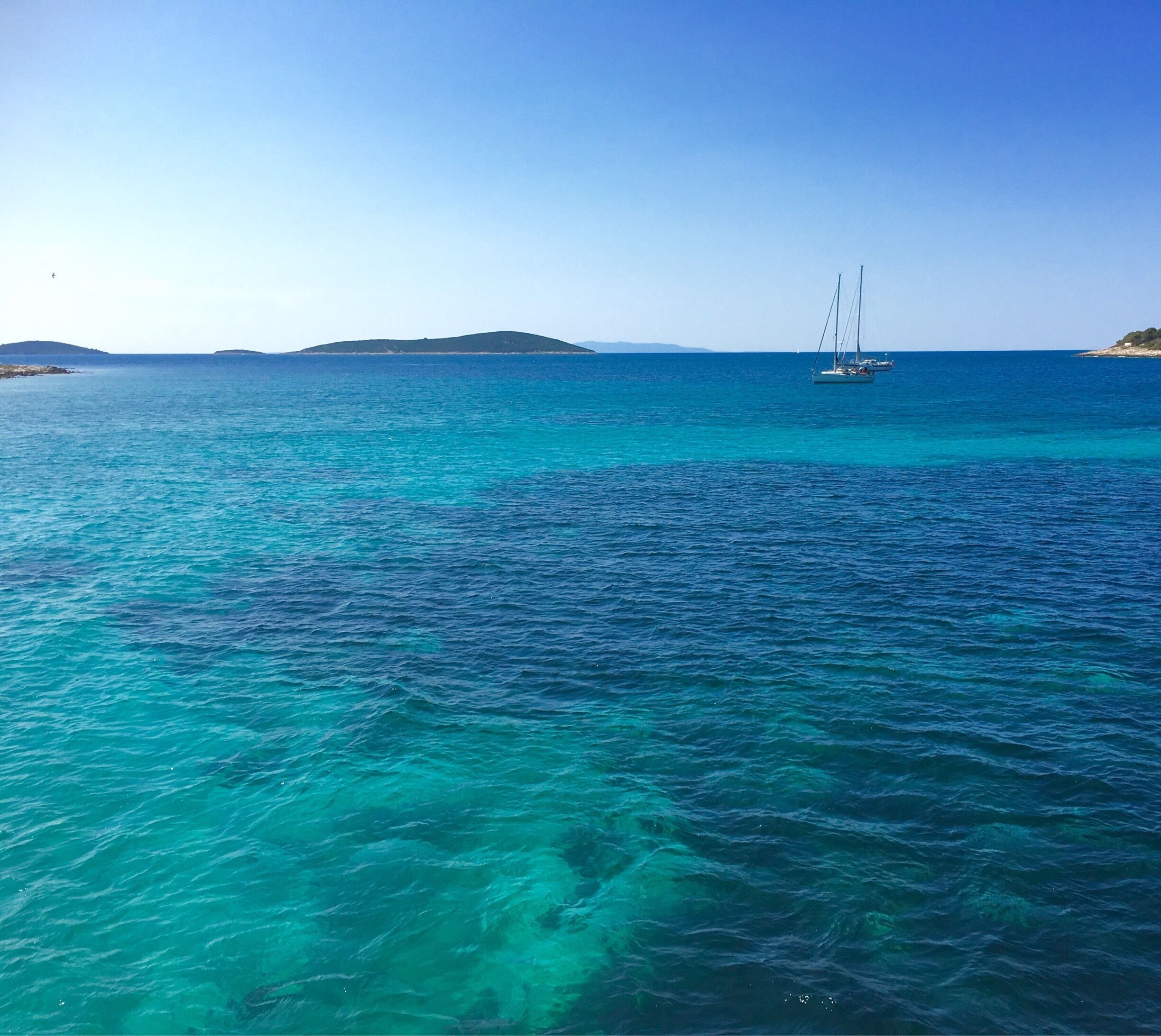At Blue Lagoon, Dalmatia 🚣
