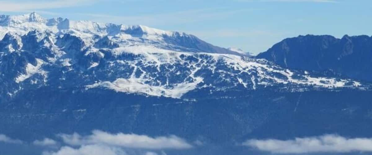 Massif de Belledonne vu du Moucherotte (panorama)