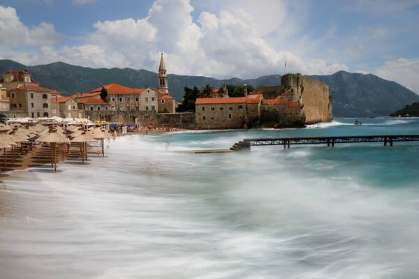 Ricardova glava beach is a small beautiful gravel beach under the walls of Old Town. Definitely must visit one!
#LifeAtExpedia
#Beach
#Montenegro
#Summer
#Budva