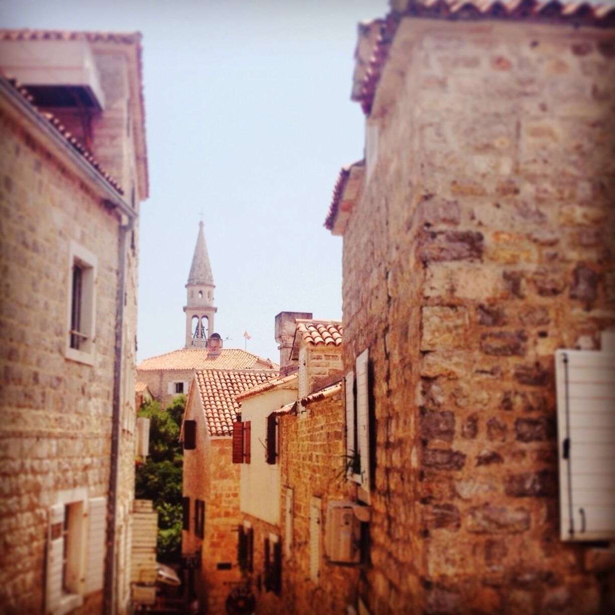 Budva old town, Montenegro. 