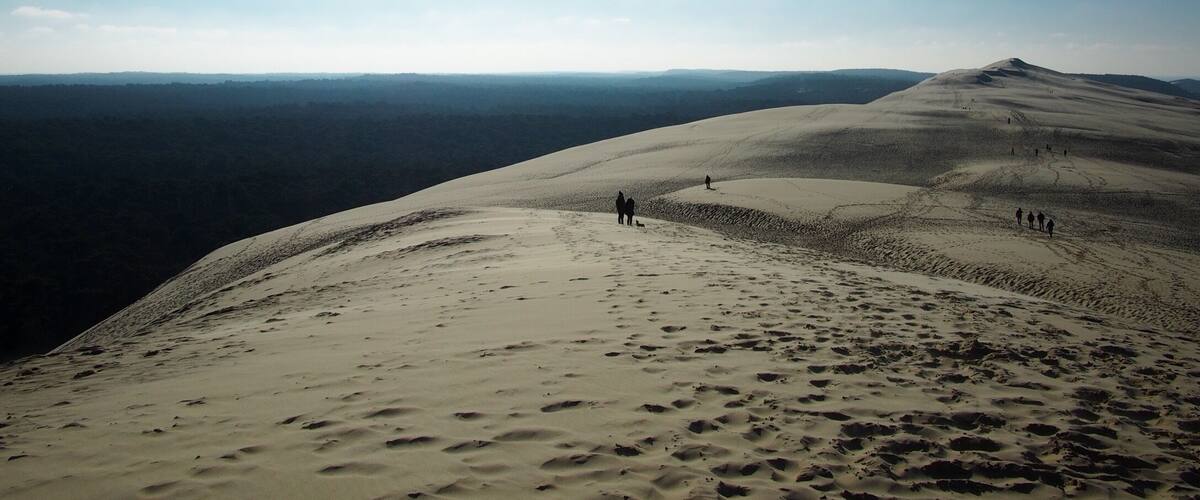 Entre Terre et Mer , la plus grande dune d'Europe 😍 , on se croirait dans le désert ! Si paisible