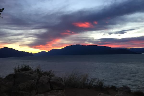 View of Garda lake form One of the top spots of manerba