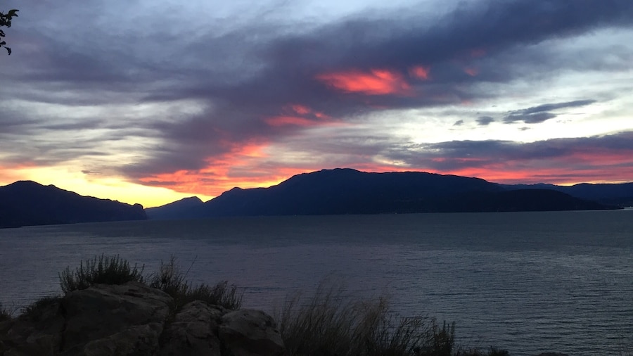 View of Garda lake form One of the top spots of manerba
