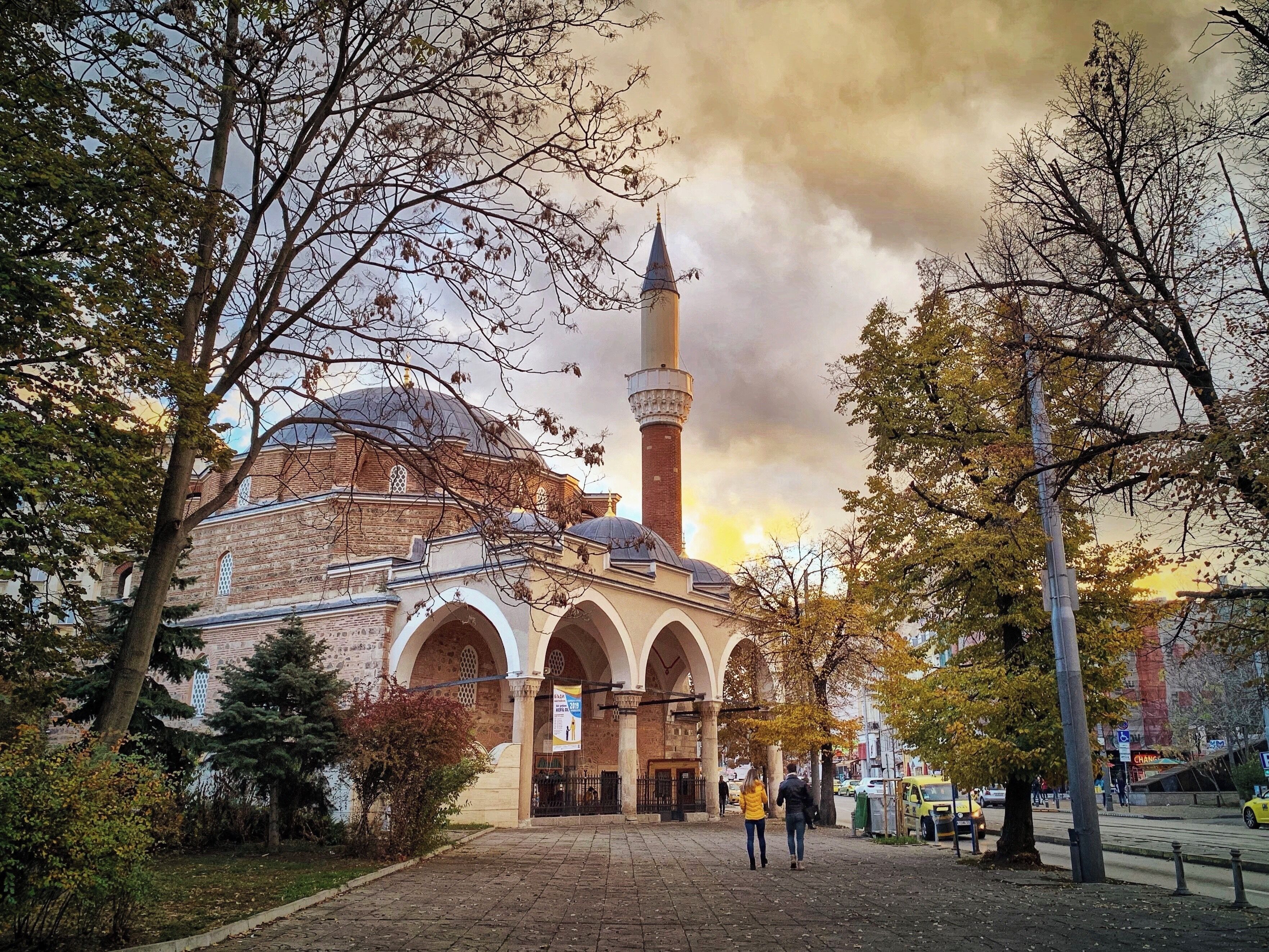 Sunset in November, in the heart of Sofia city, Bulgaria.
#trovember