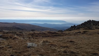 View from the highest peak in Vitosha- Cherni vrah.