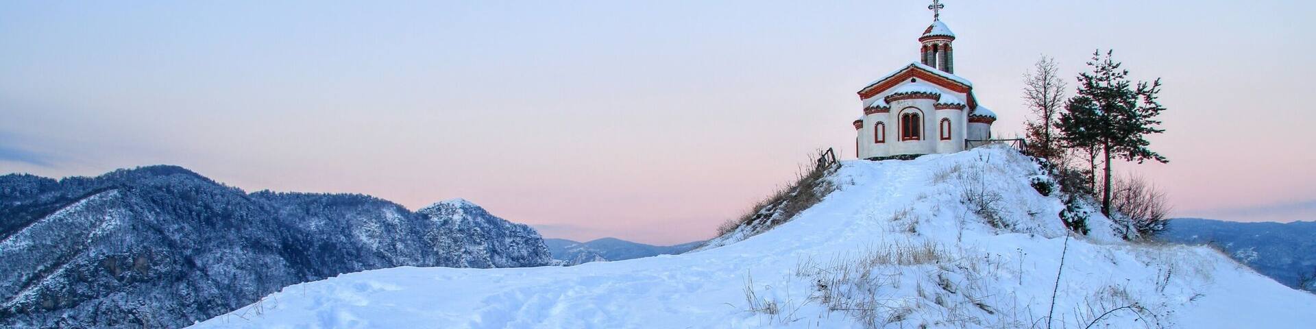 Close to God, in early winter morning.