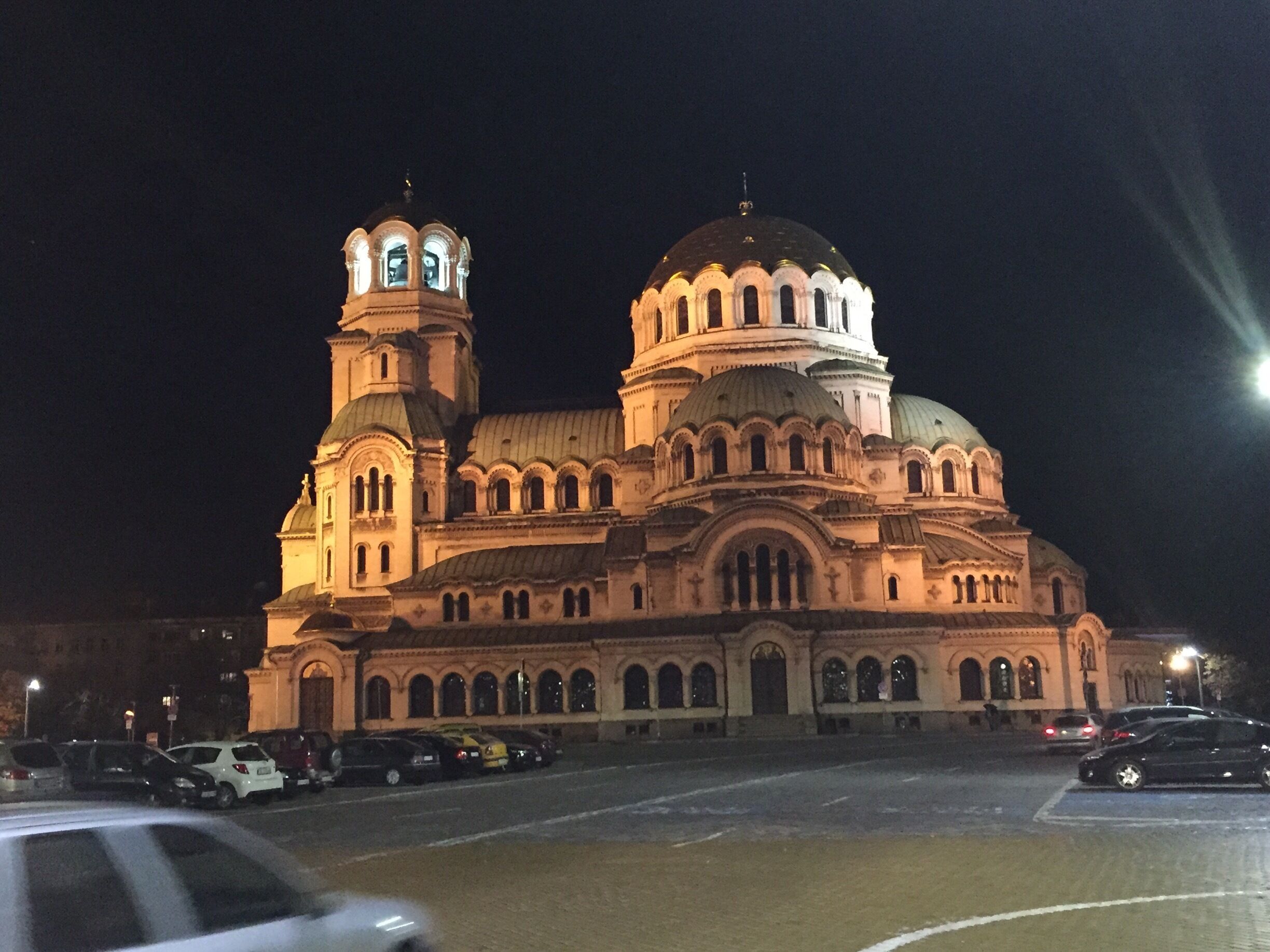 In the heart of Sofia, Bulgaria 