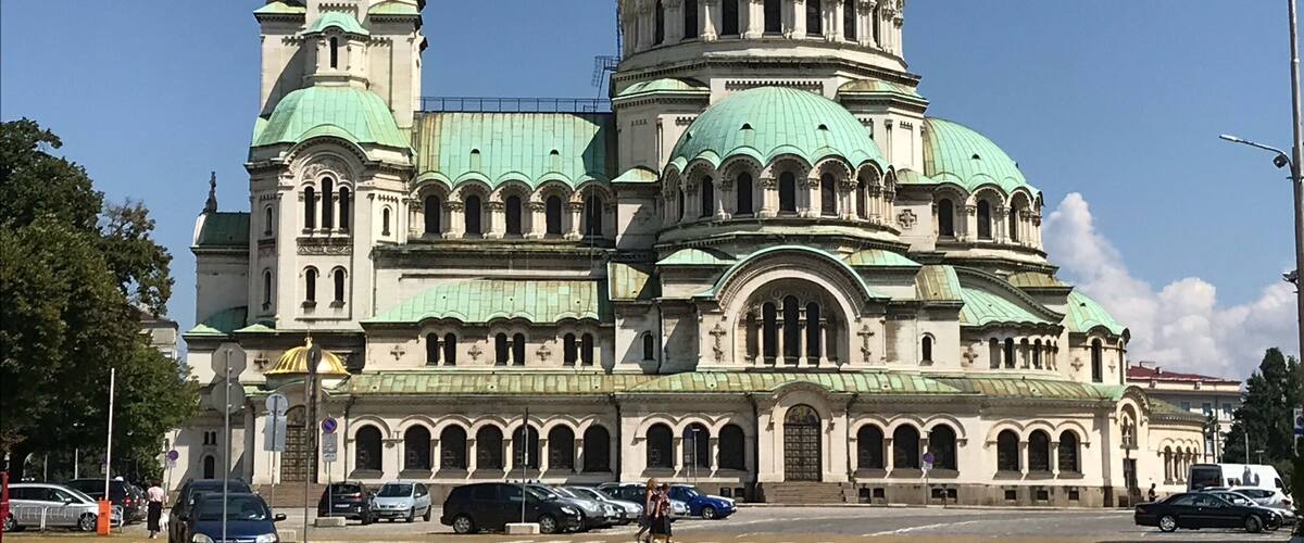 This is definitely a grand cathedral and the number one attraction when visiting Sofia. This is one of the largest orthodox churches worldwide. Construction began in 1882 and was completed in 1912. Really beautiful.