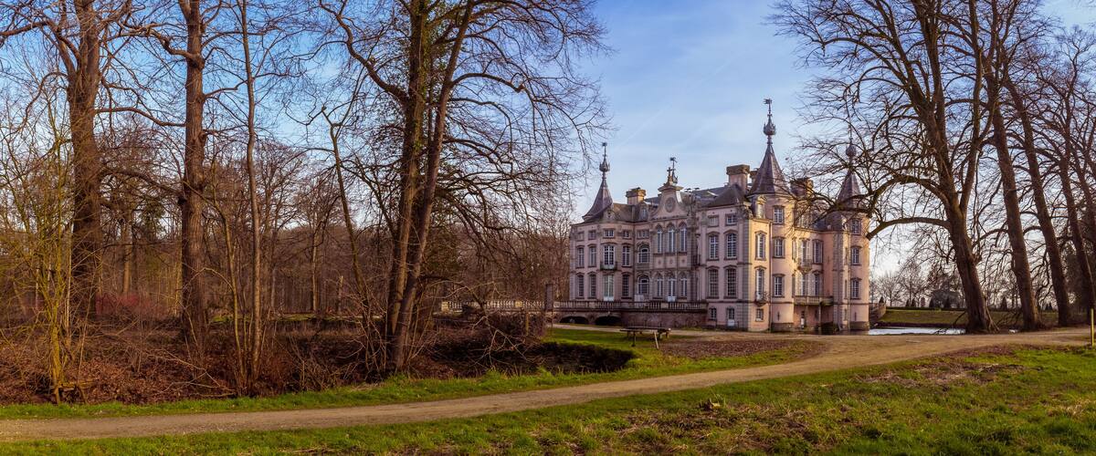 The Castle of Poeke in Belgium