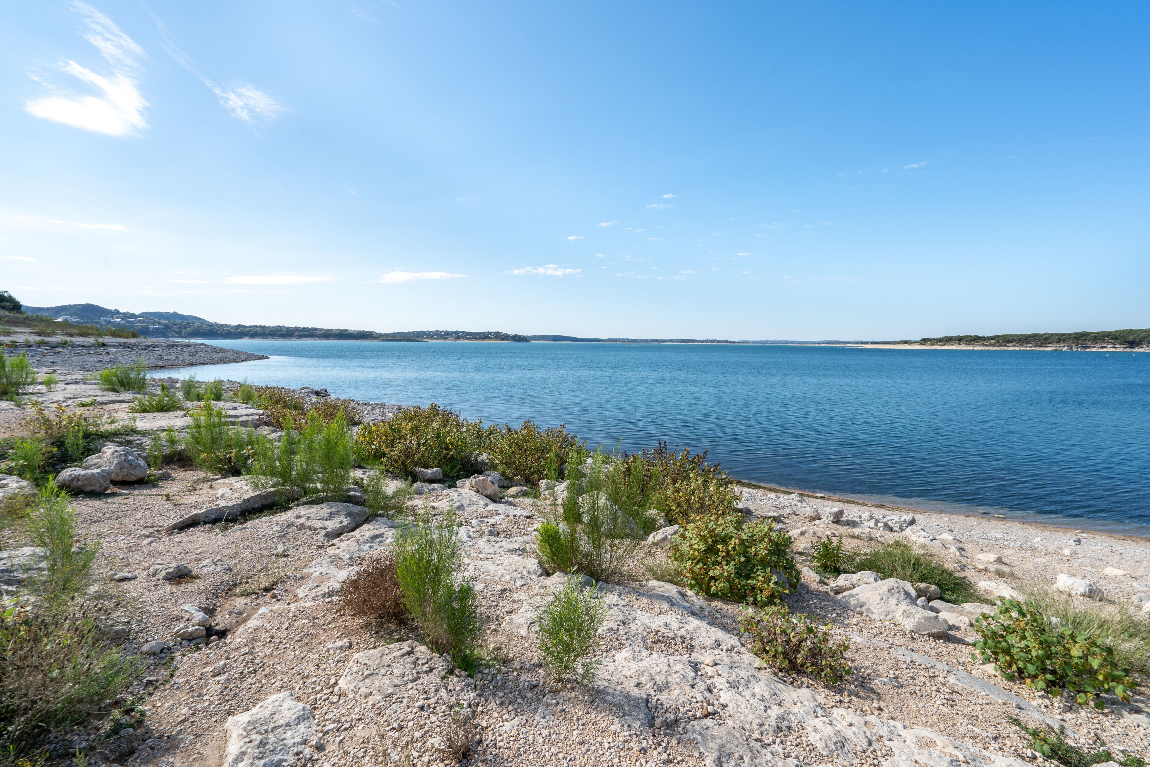 Canyon Lake at low water