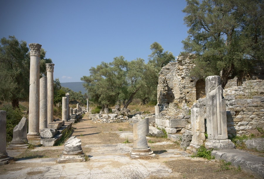 Ancient City of Iasos, Milas, Mugla, Turkey