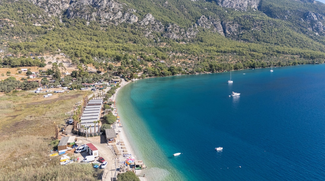 Stunning Aerial View of Milas Akbük Bay, Turkey