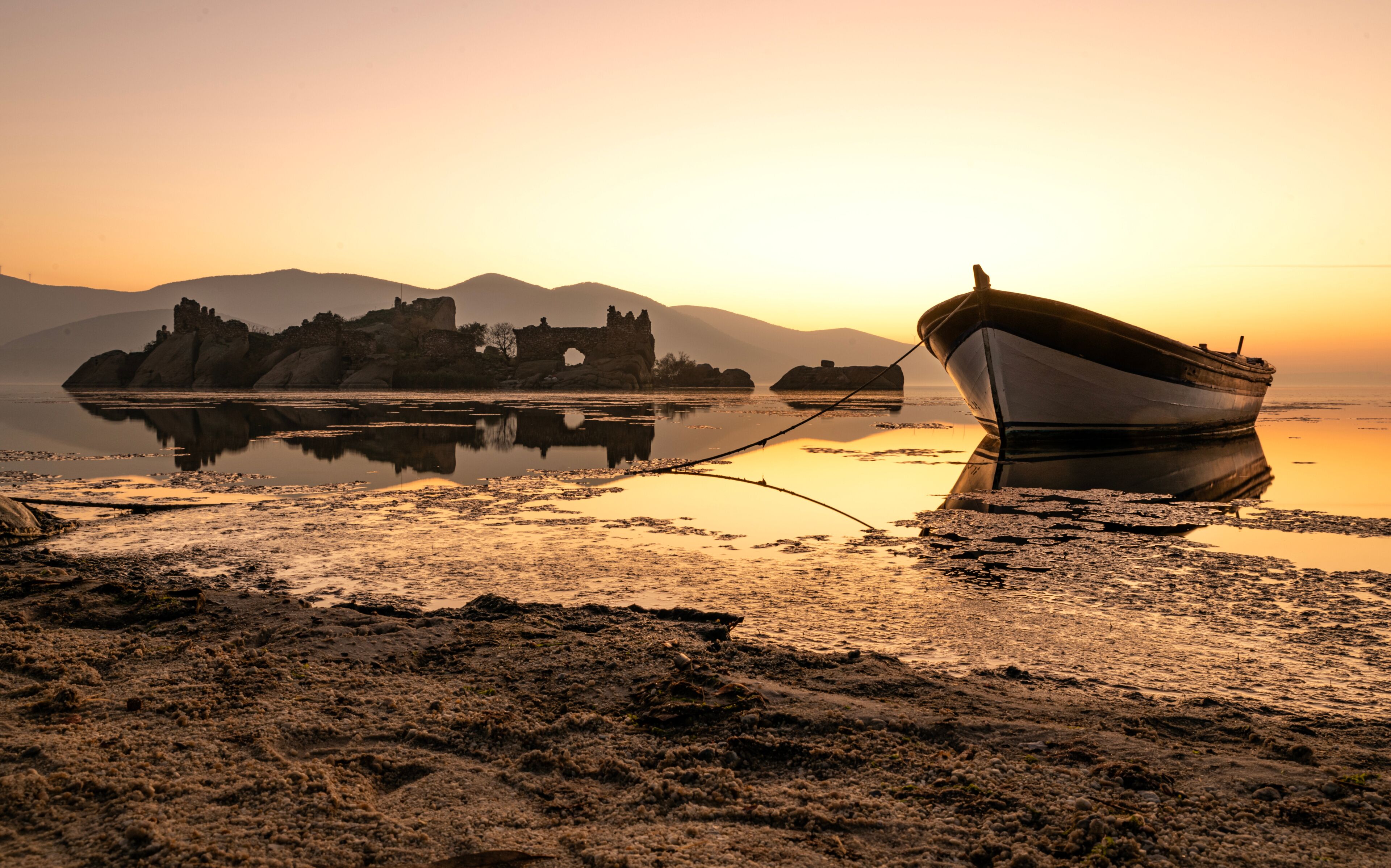 The ancient city of Heraklia, on the shore of Lake Bafa, is intertwined with the village on which it is now built.