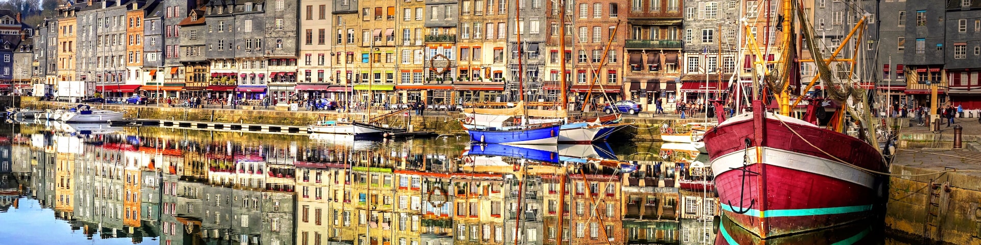 Honfleur, normandy city in France; Shutterstock ID 266152511