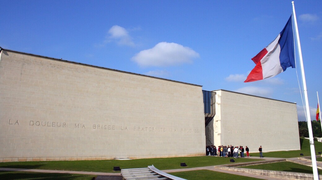 Calvados which includes heritage elements and a memorial