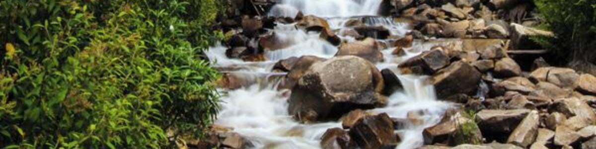 Only a 5 minute drive from town of Marysville in Victoria is the very pretty Steavenson Falls, one of Victoria’s highest waterfalls.
It’s lit up at night from dusk to 11pm. We attempted to go, but the girls fell asleep in the car on the way, and we don’t wake sleeping babies. But even in broad daylight, it’s a lovely site.