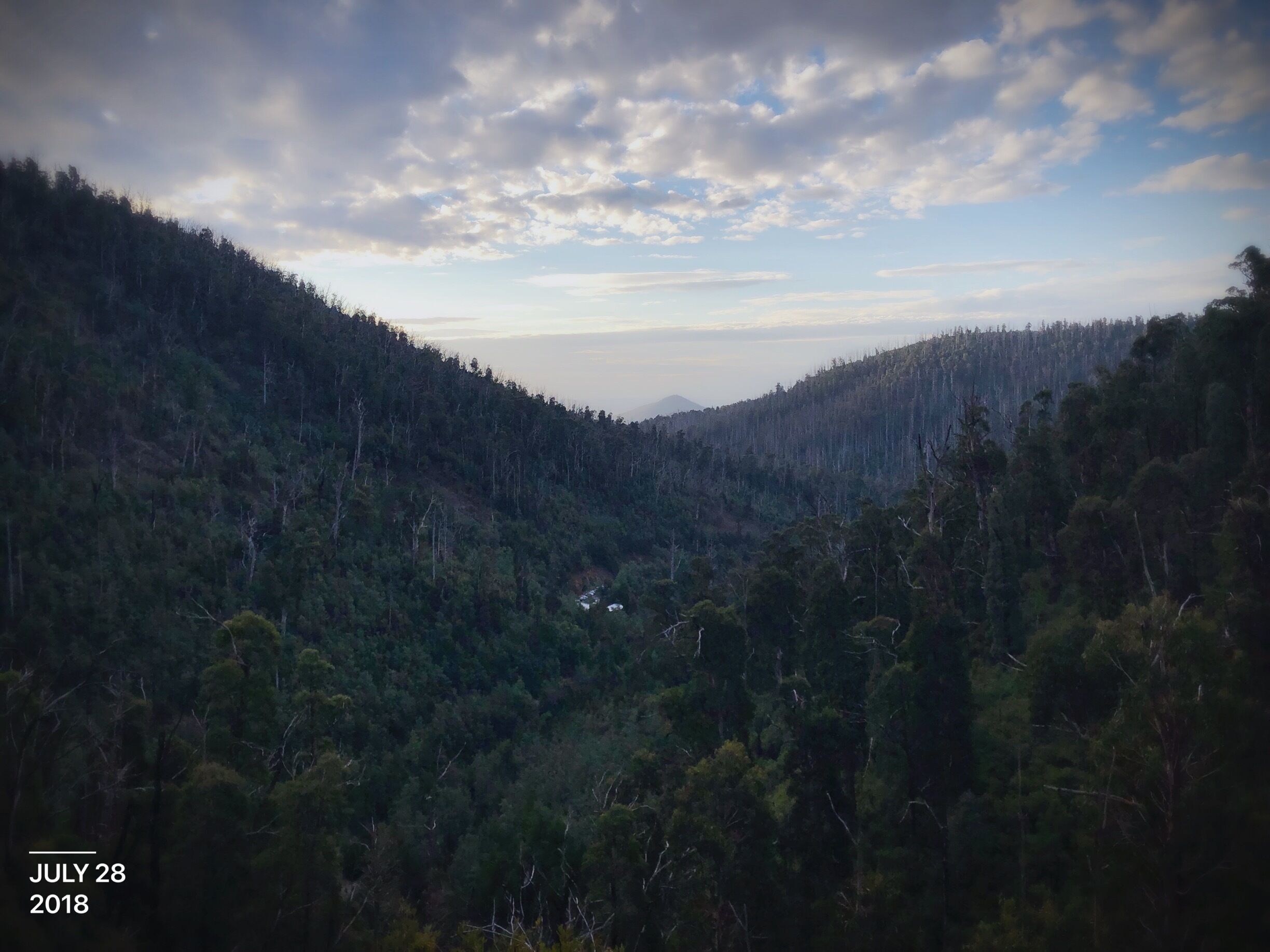 On the top of the falls the view is mesmerising. What a beauty it was.