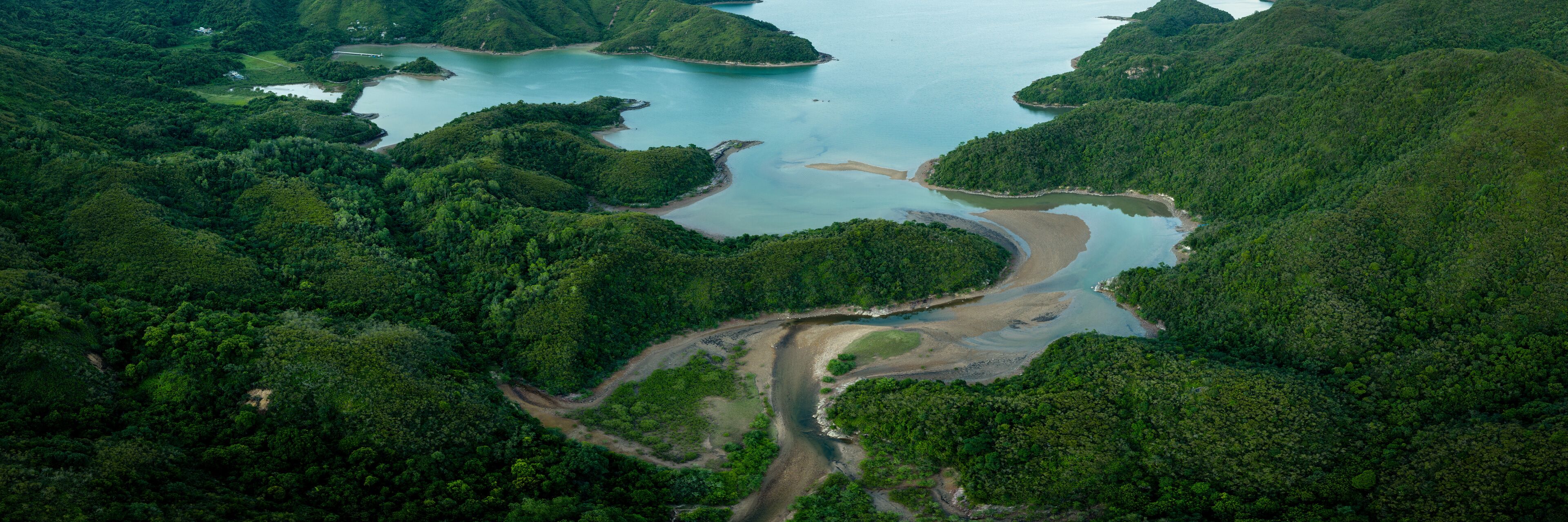 Plover country park Sam A Wan aerial Hong Kong