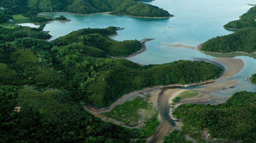 Plover country park Sam A Wan aerial Hong Kong