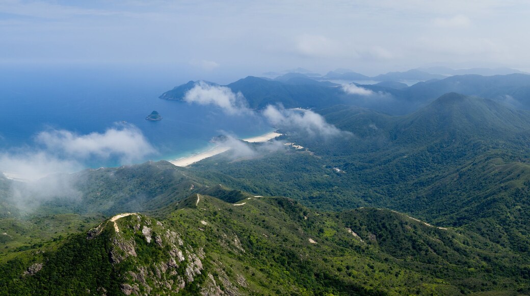 Sharp Peak and Tai Long Wan Bay Hong Kong Aerial