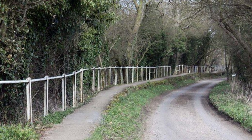 Flood path along Sandford Lane