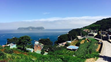 Beautiful seaside village in Nam-hea, south Korea!